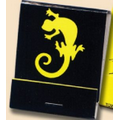 20 Strike Stock Color Reverse Print Matchbooks (Yellow Ink & Black Board)